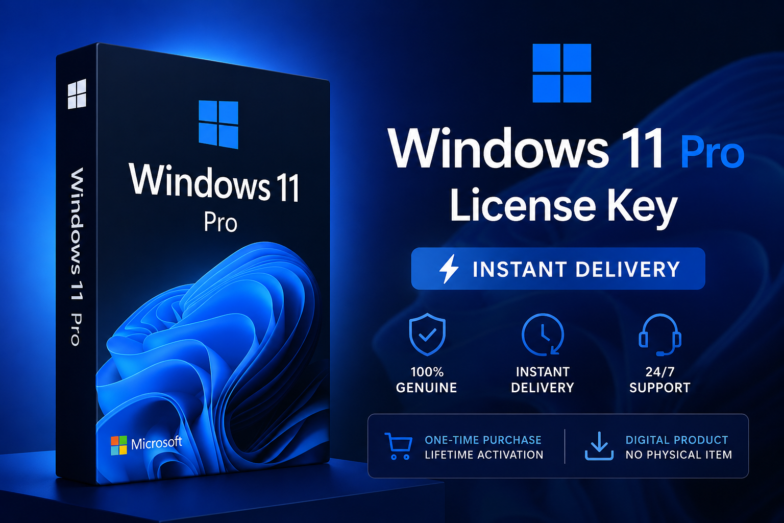 Windows 11 Pro License Key – Instant Delivery